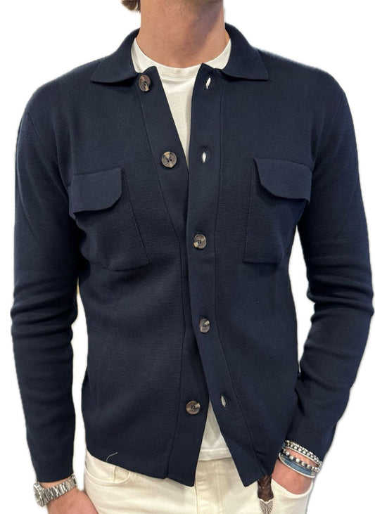 Giacca camicia in maglia Consenso