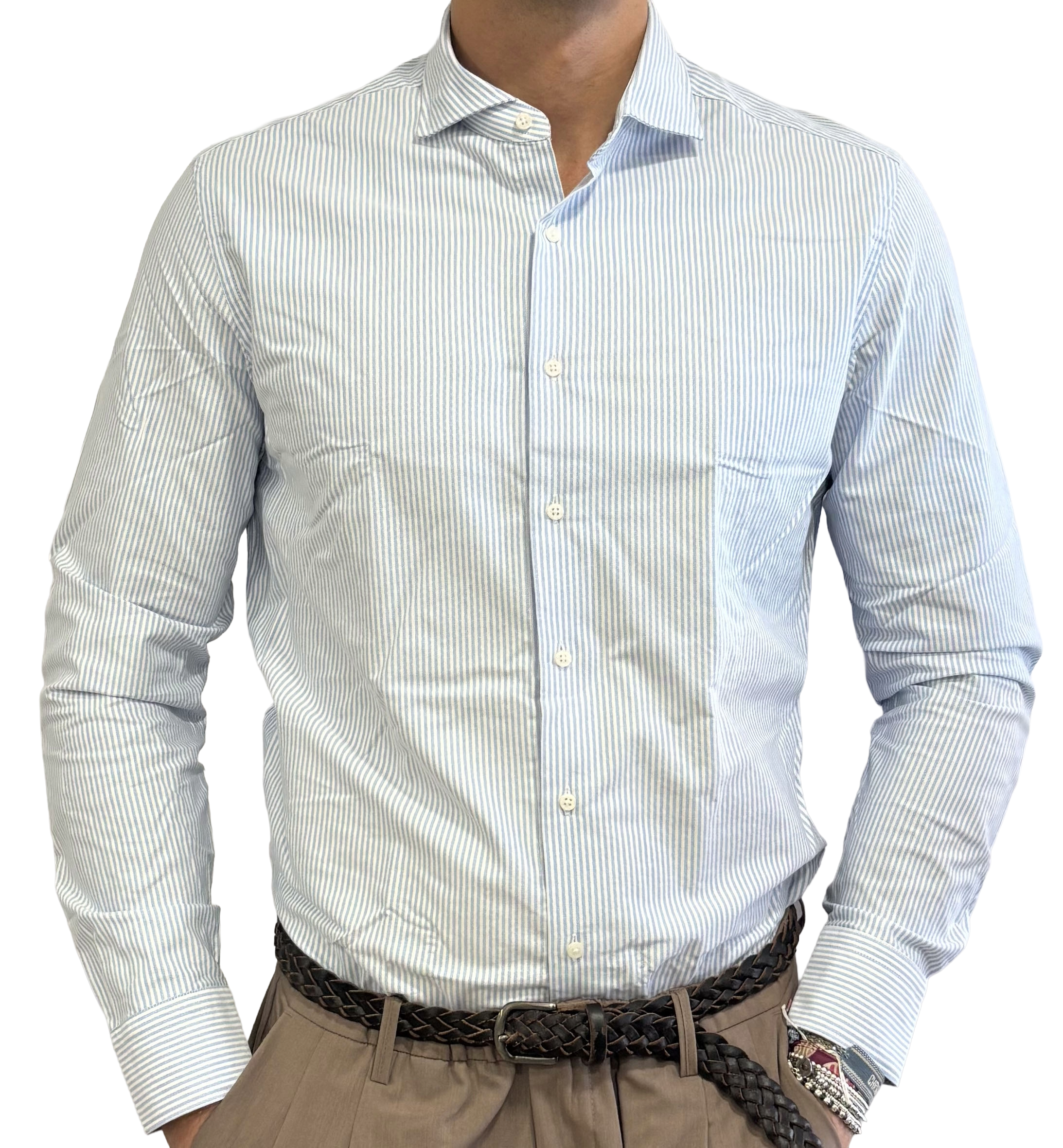 Camicia puro cotone Montedoglio