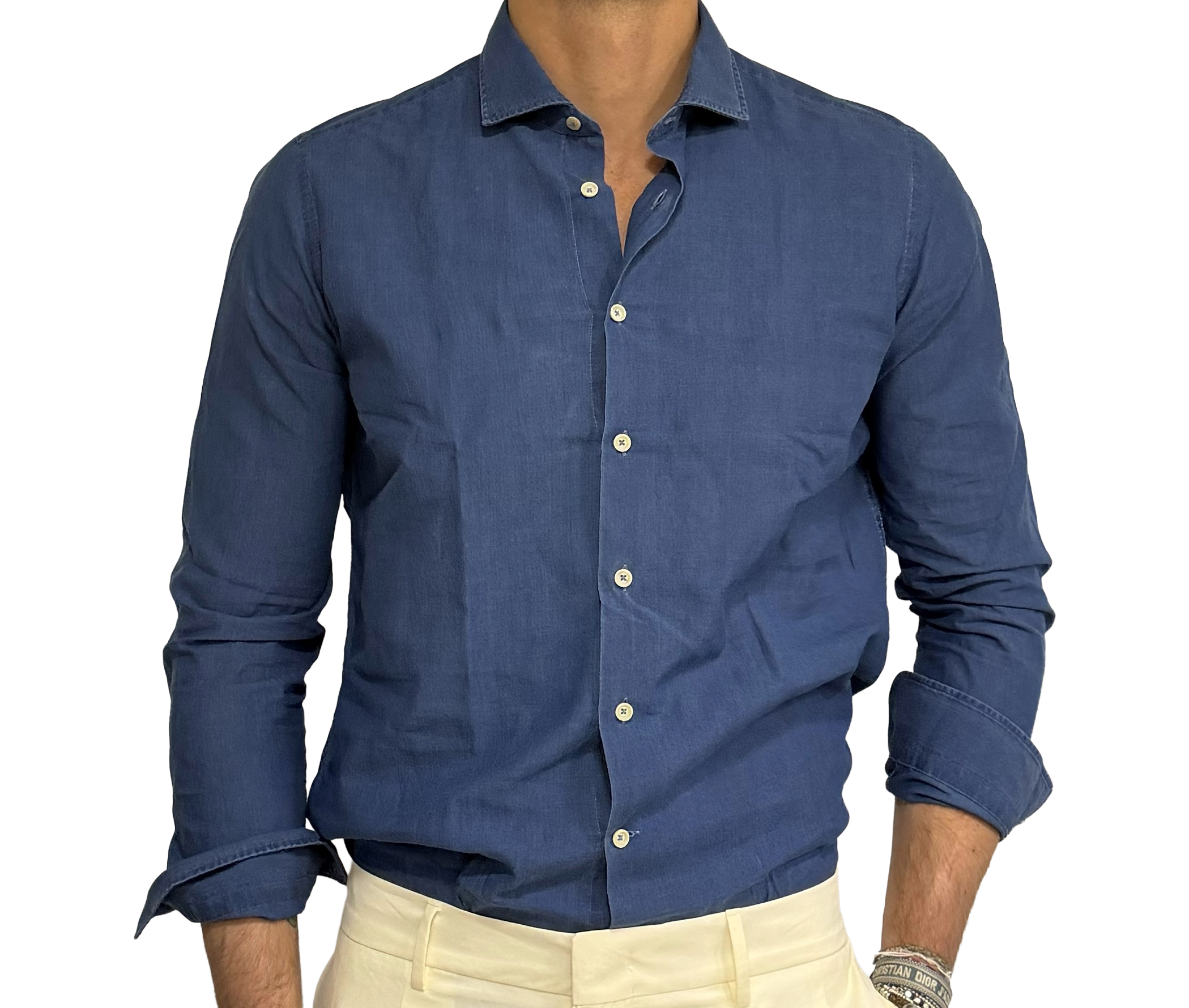 Cotton muslin shirt