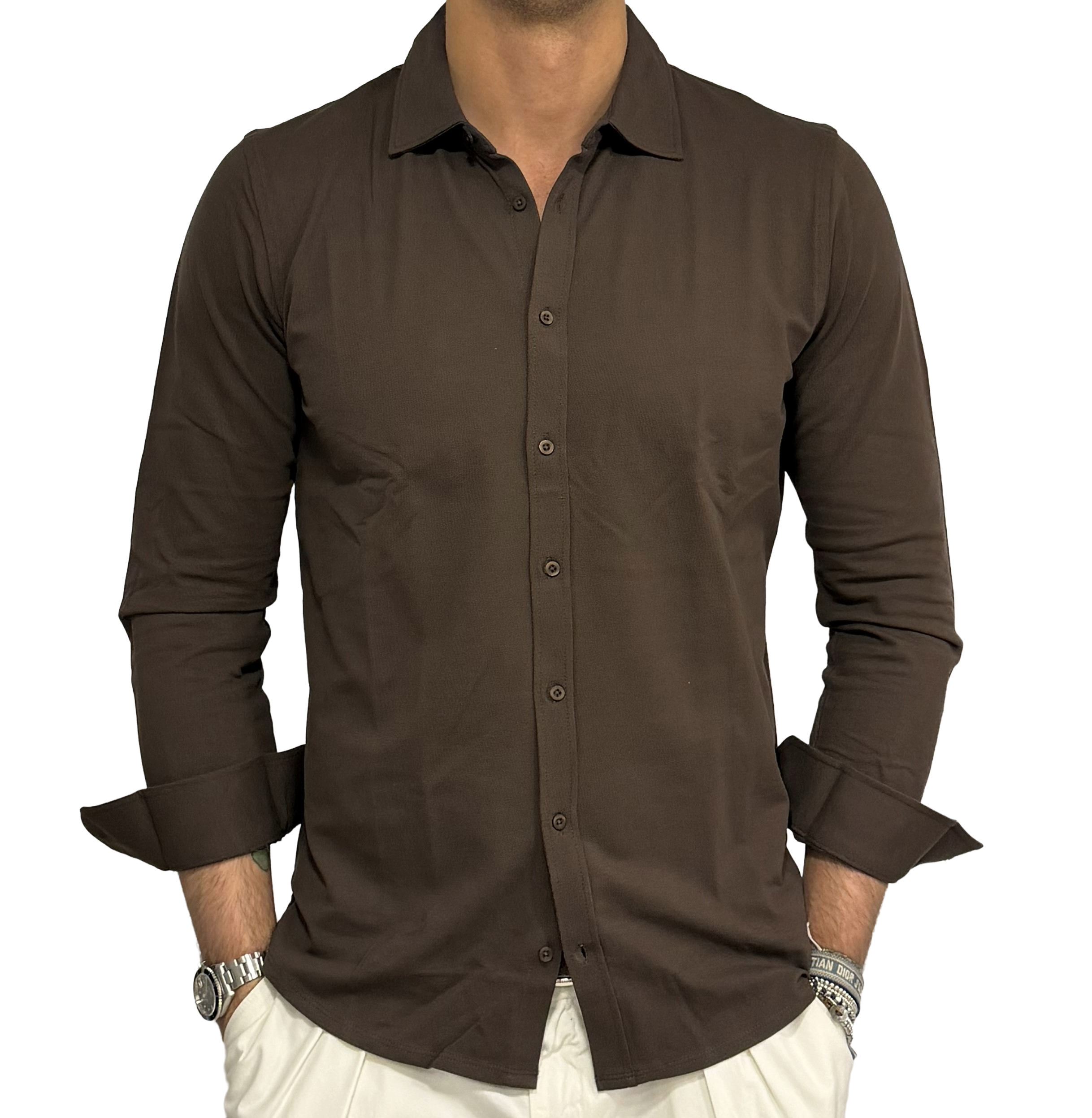 Polo shirt in piqué