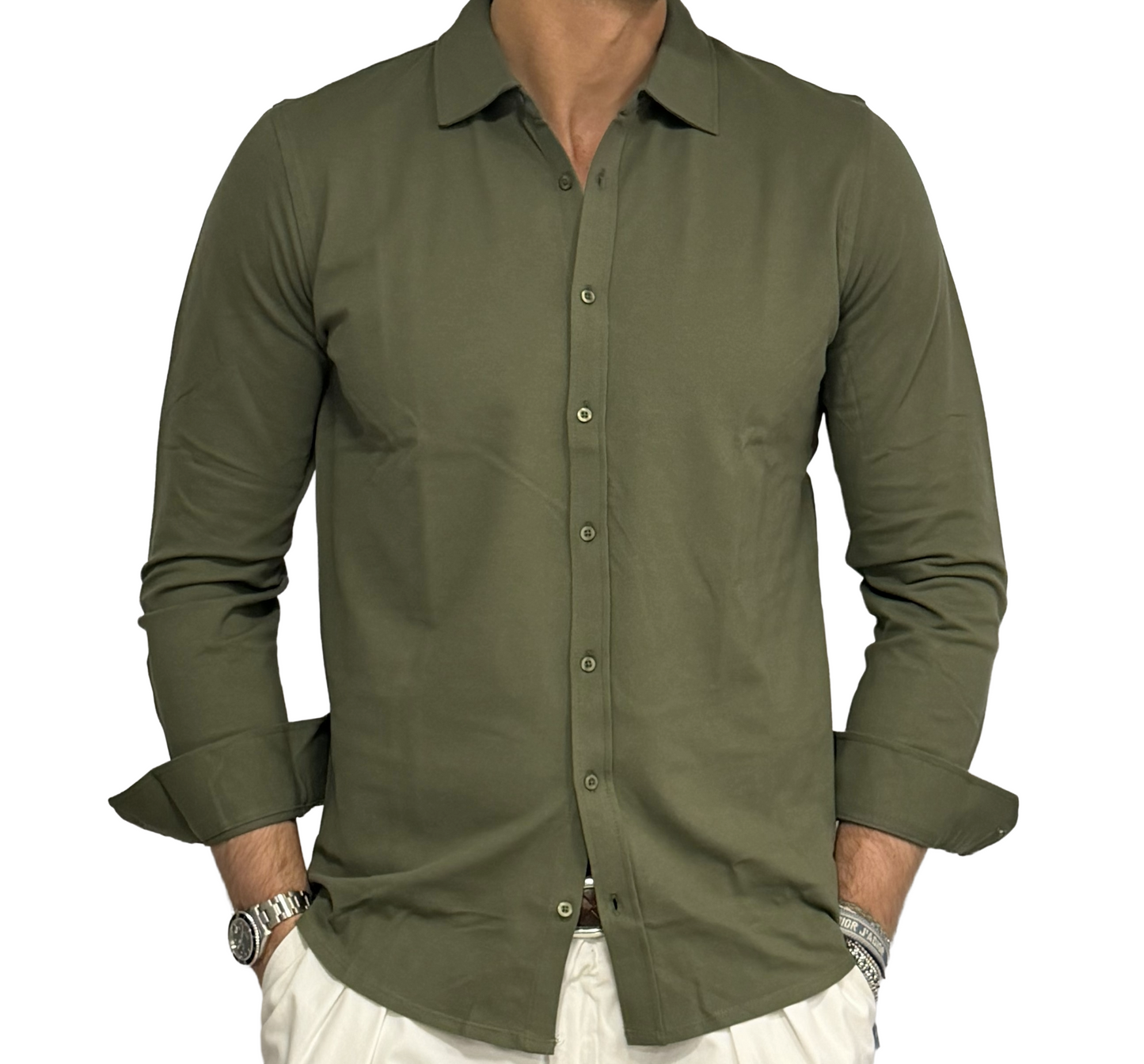 Polo shirt in piqué