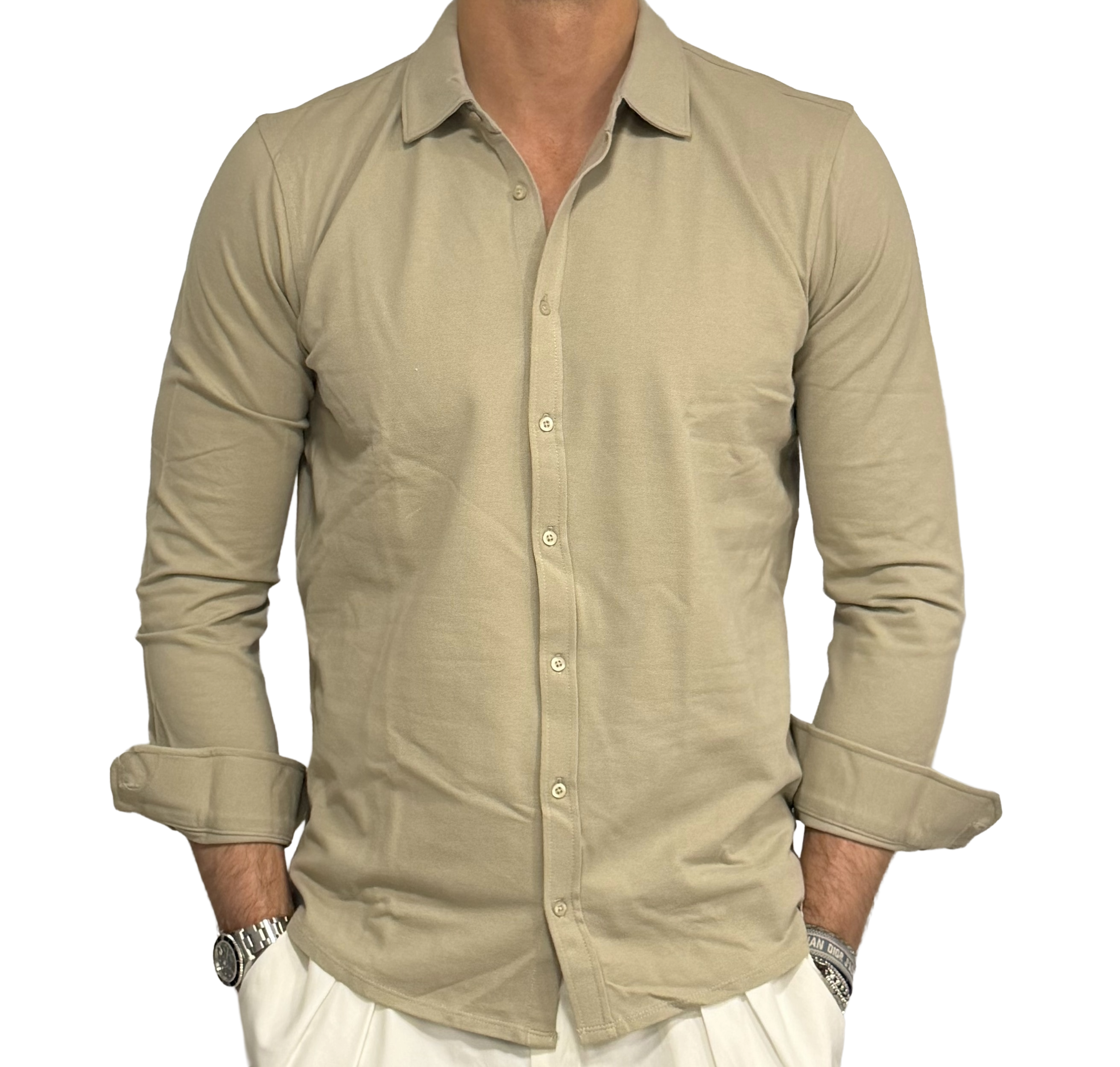 Polo shirt in piqué