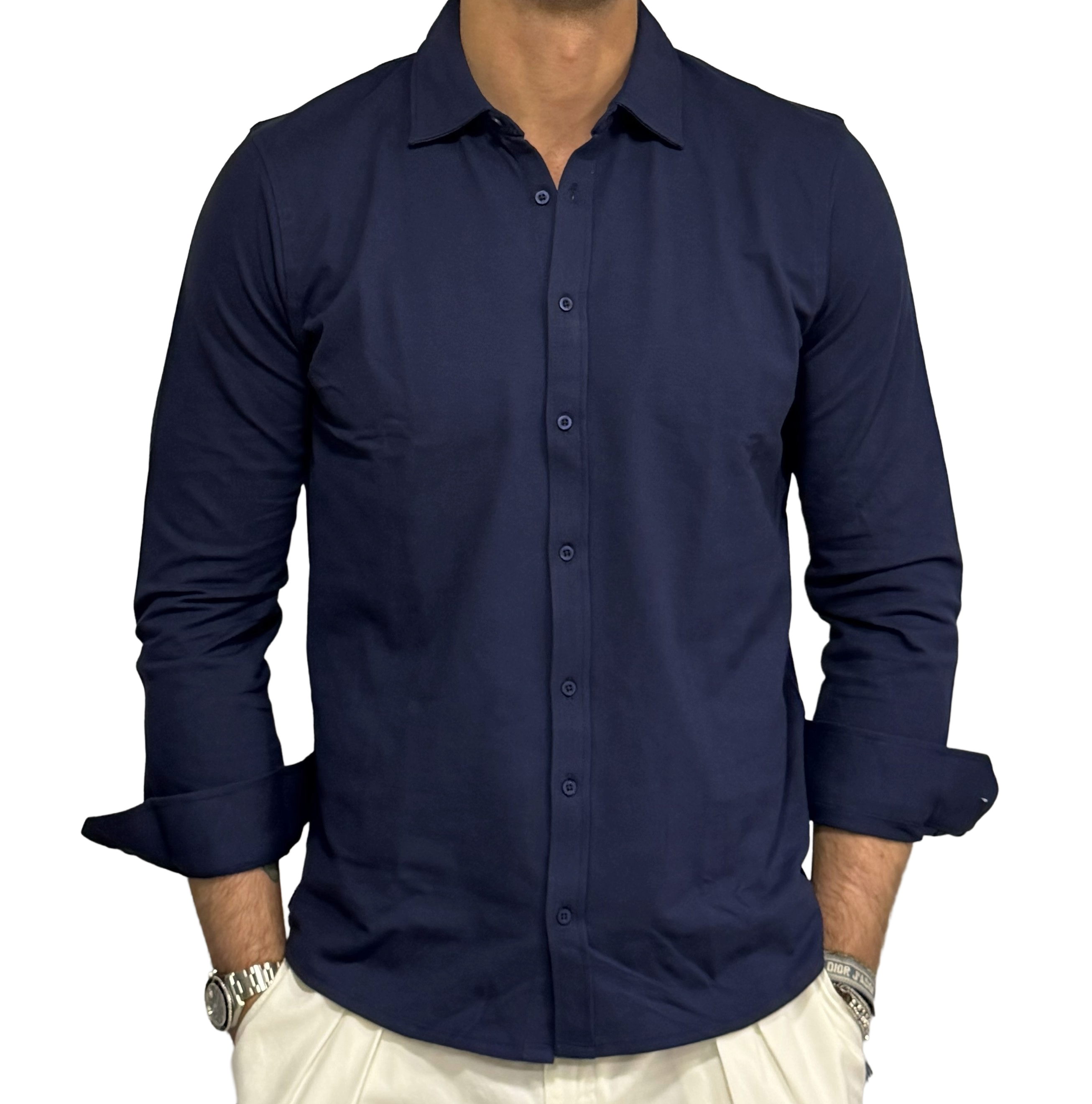 Polo shirt in piqué