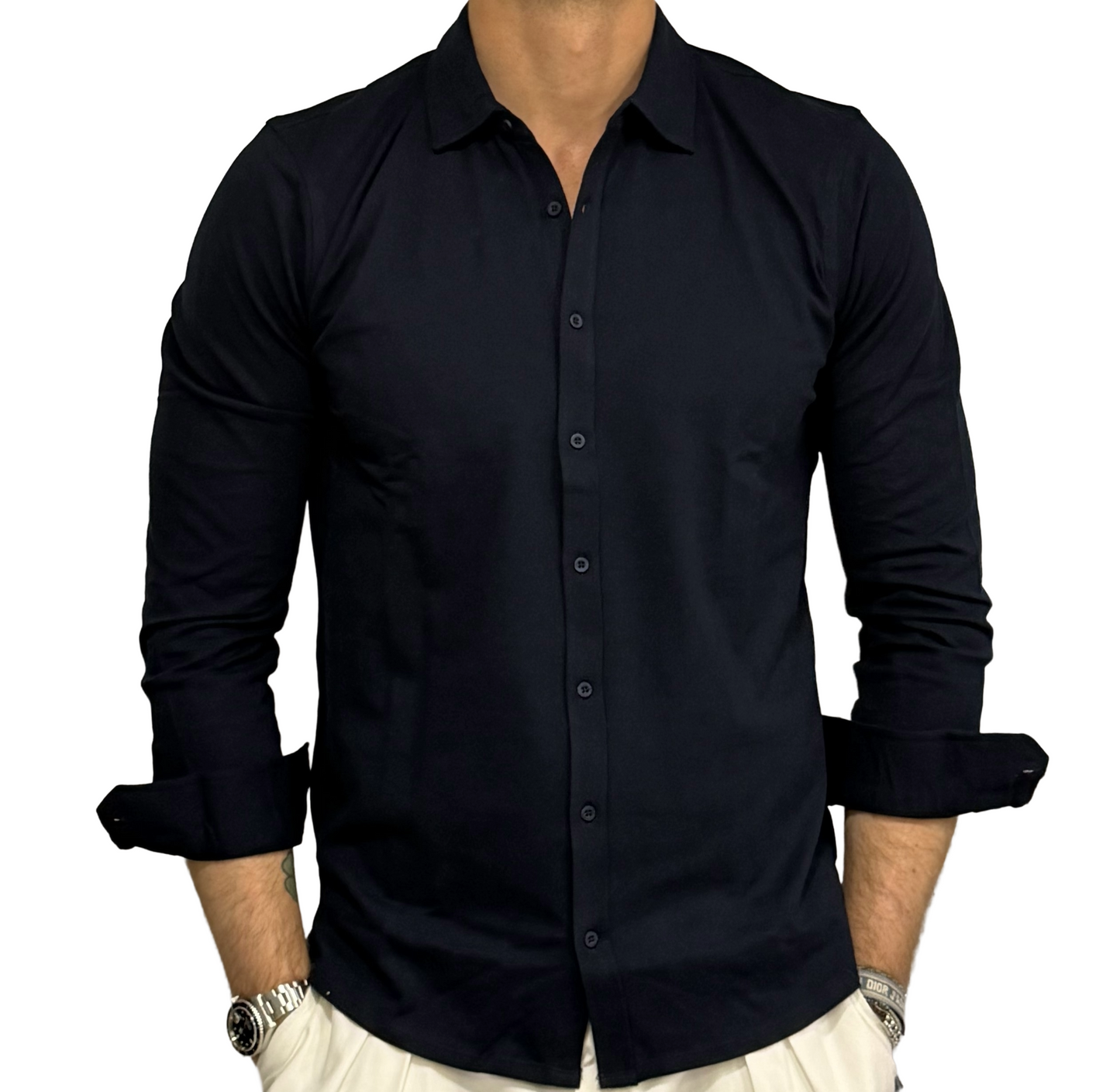 Polo shirt in piqué