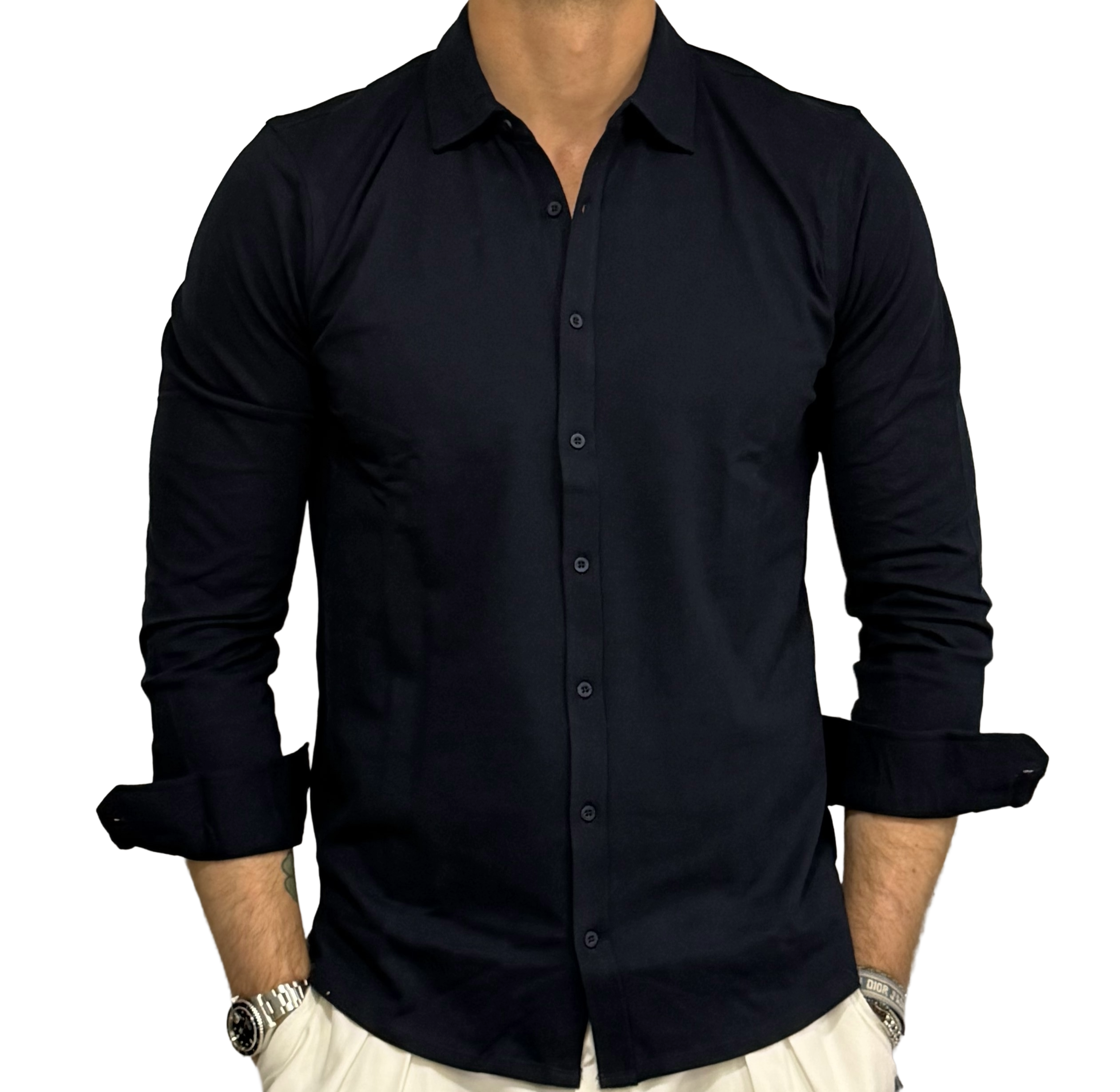Polo shirt in piqué