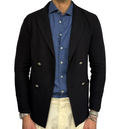 Paul Miranda double-breasted knit jacket
