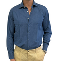 Pure cotton denim shirt