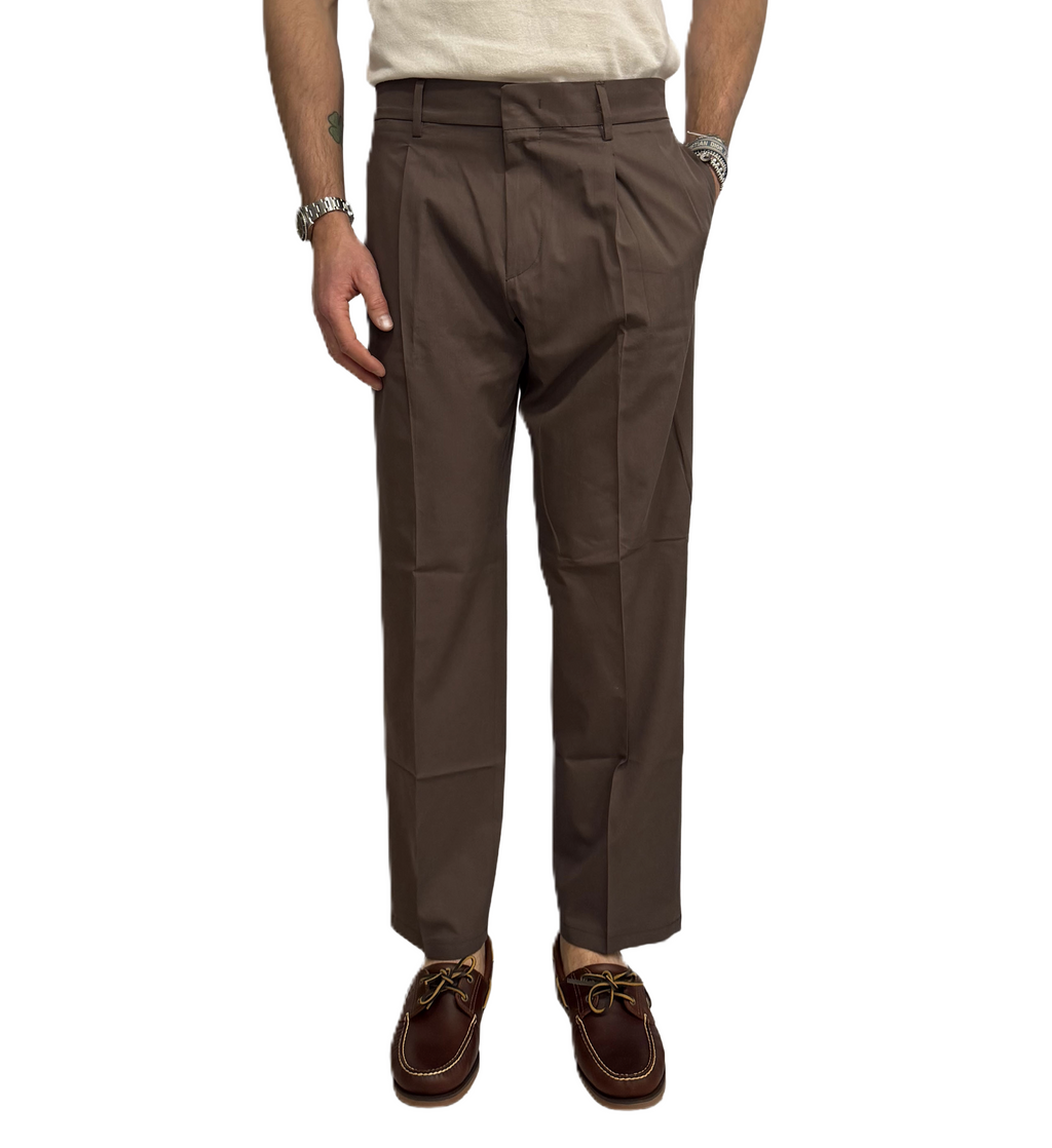 Pantalone wide leg Paul Miranda in cotone