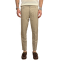 Squad slim linen and cotton trousers