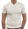 Knitted polo shirt