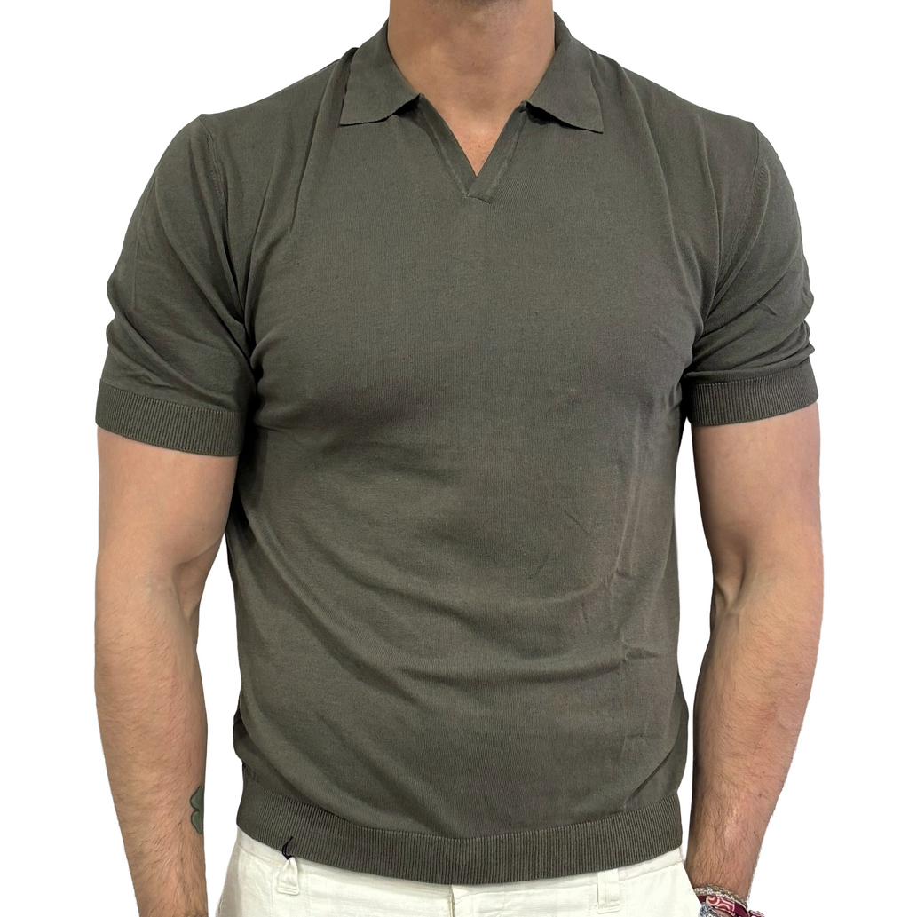 Polo in maglia lino e cotone Homeward