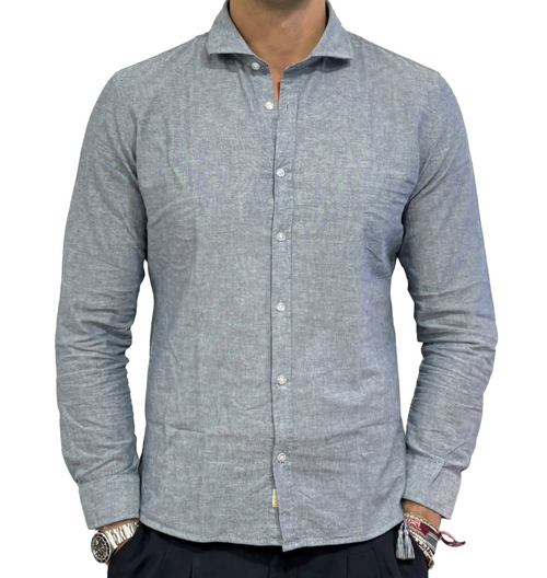 Linen and cotton shirt