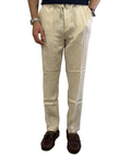 Pure linen trousers