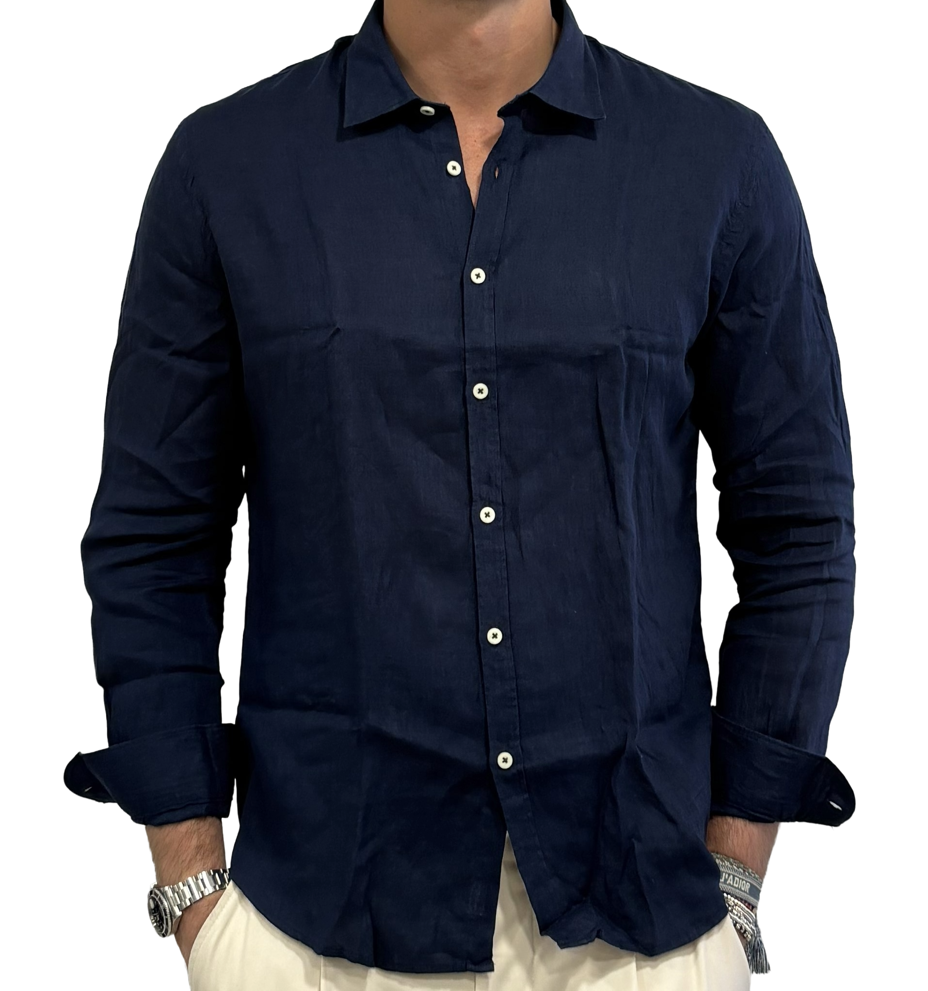 Pure linen shirt