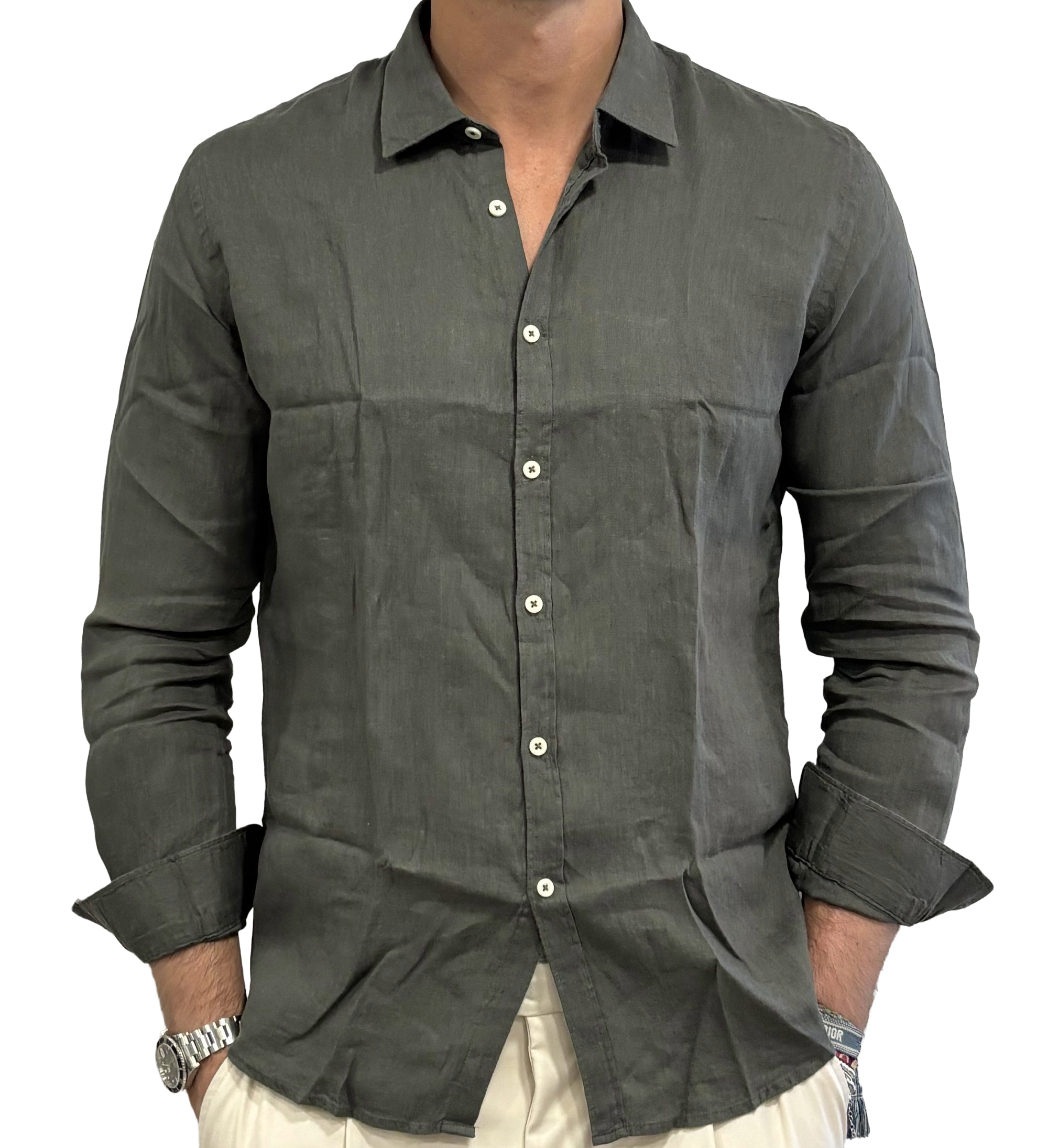 Pure linen shirt