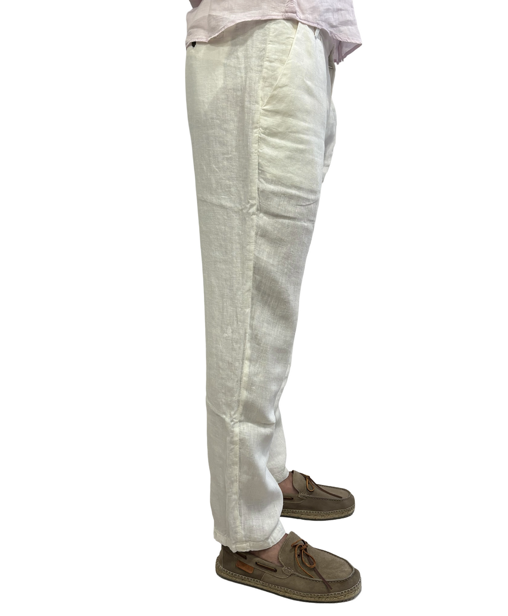 Yan Simmon Pure Linen Trousers