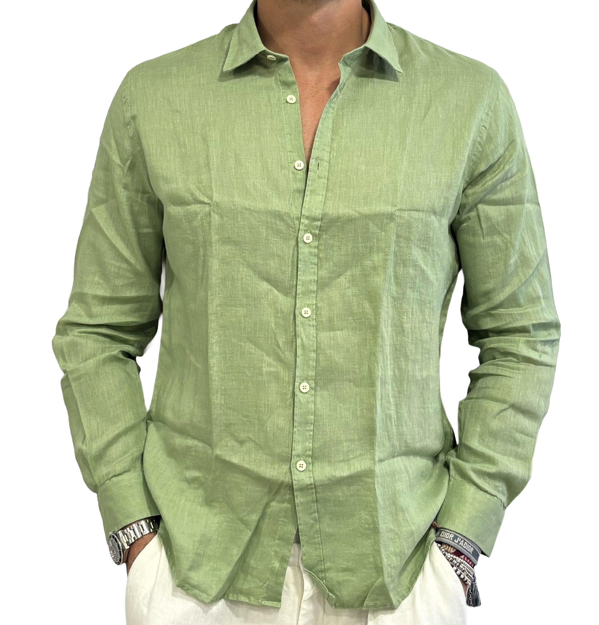 Pure linen shirt