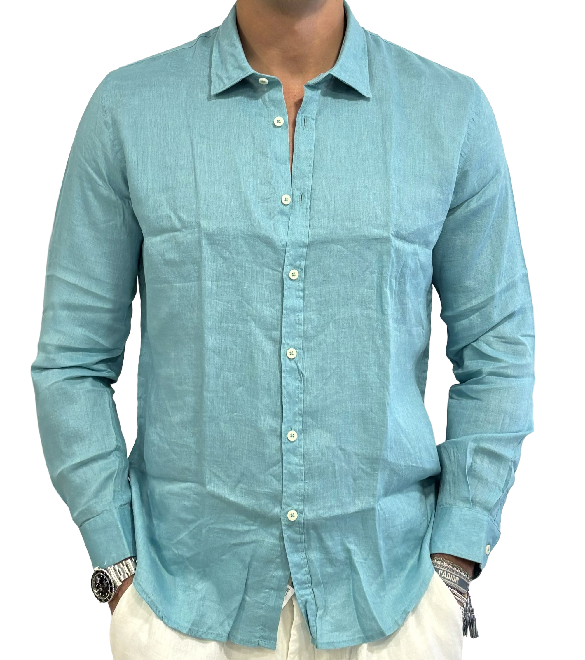 Pure linen shirt