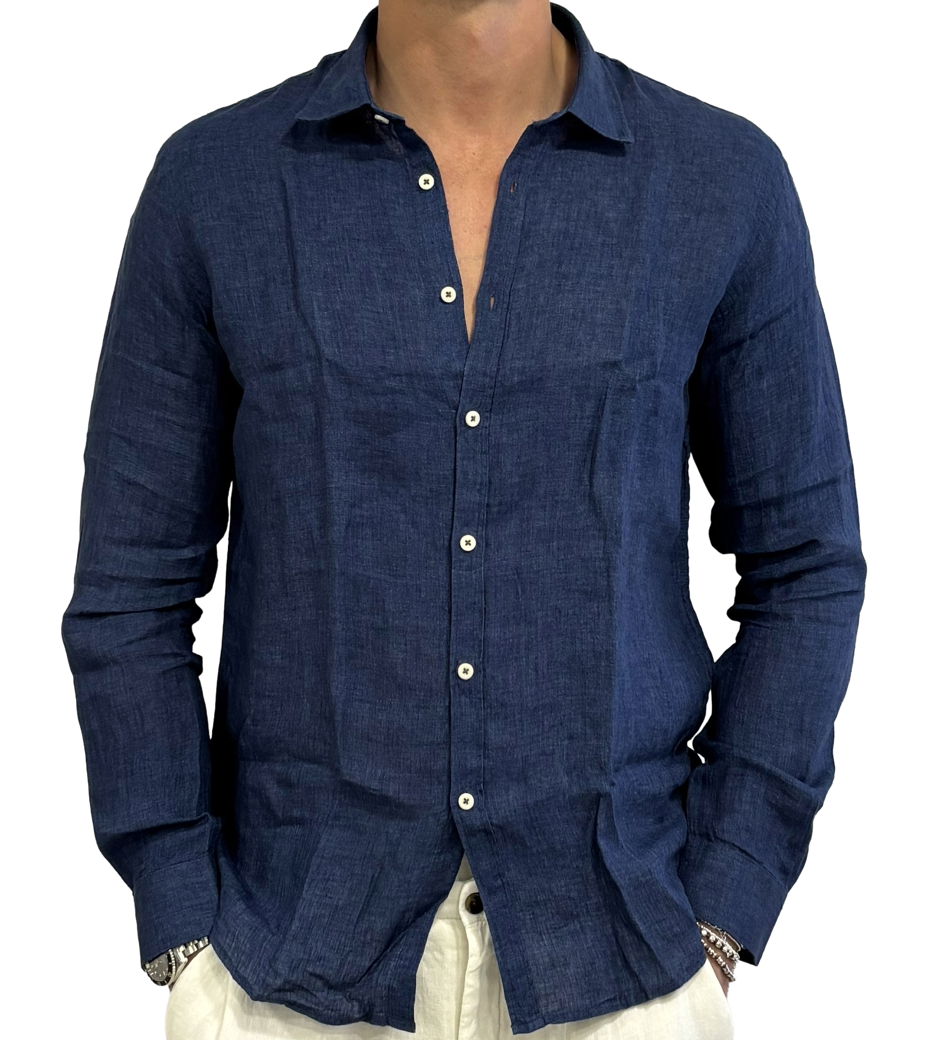 Pure linen shirt