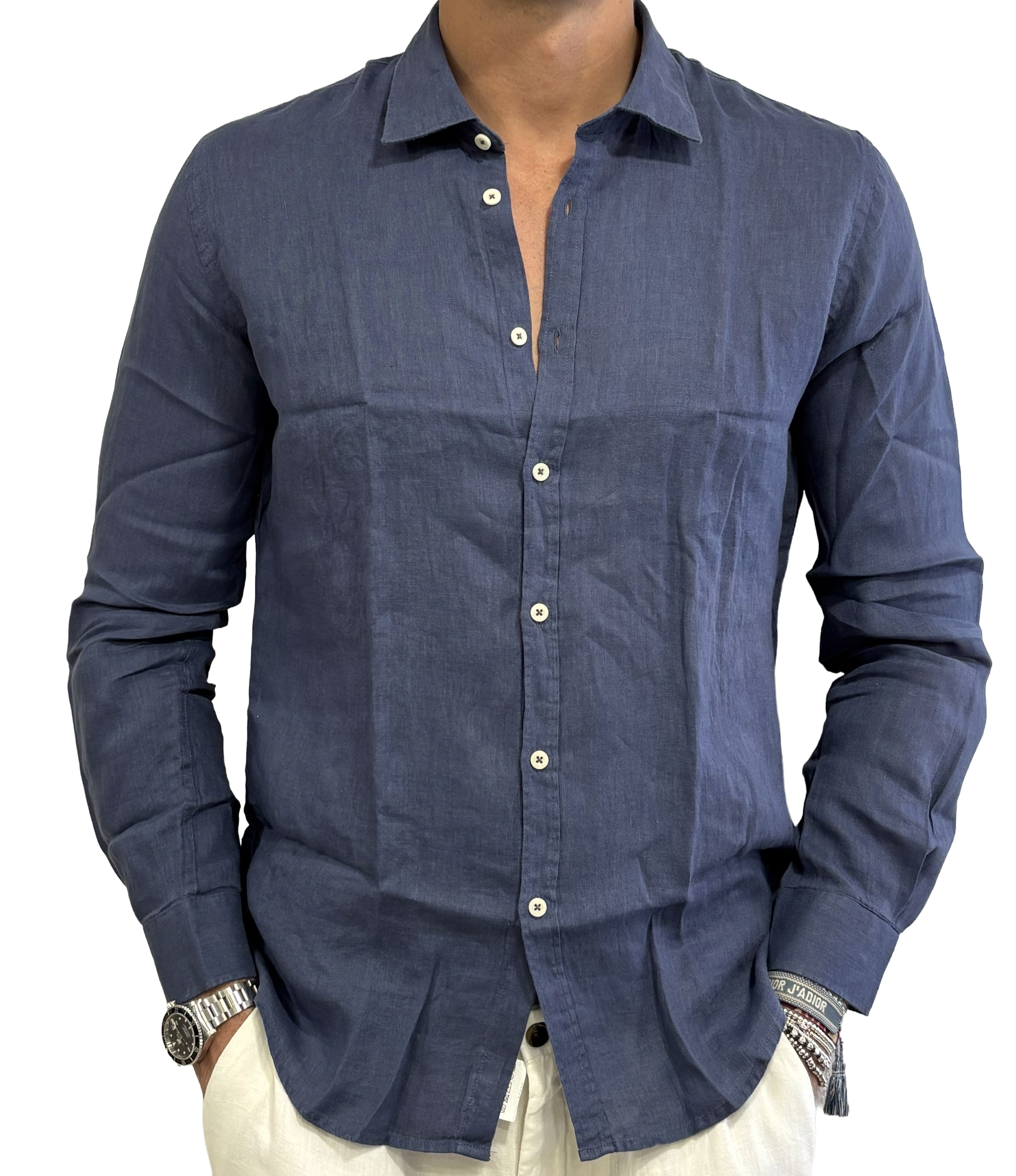 Pure linen shirt
