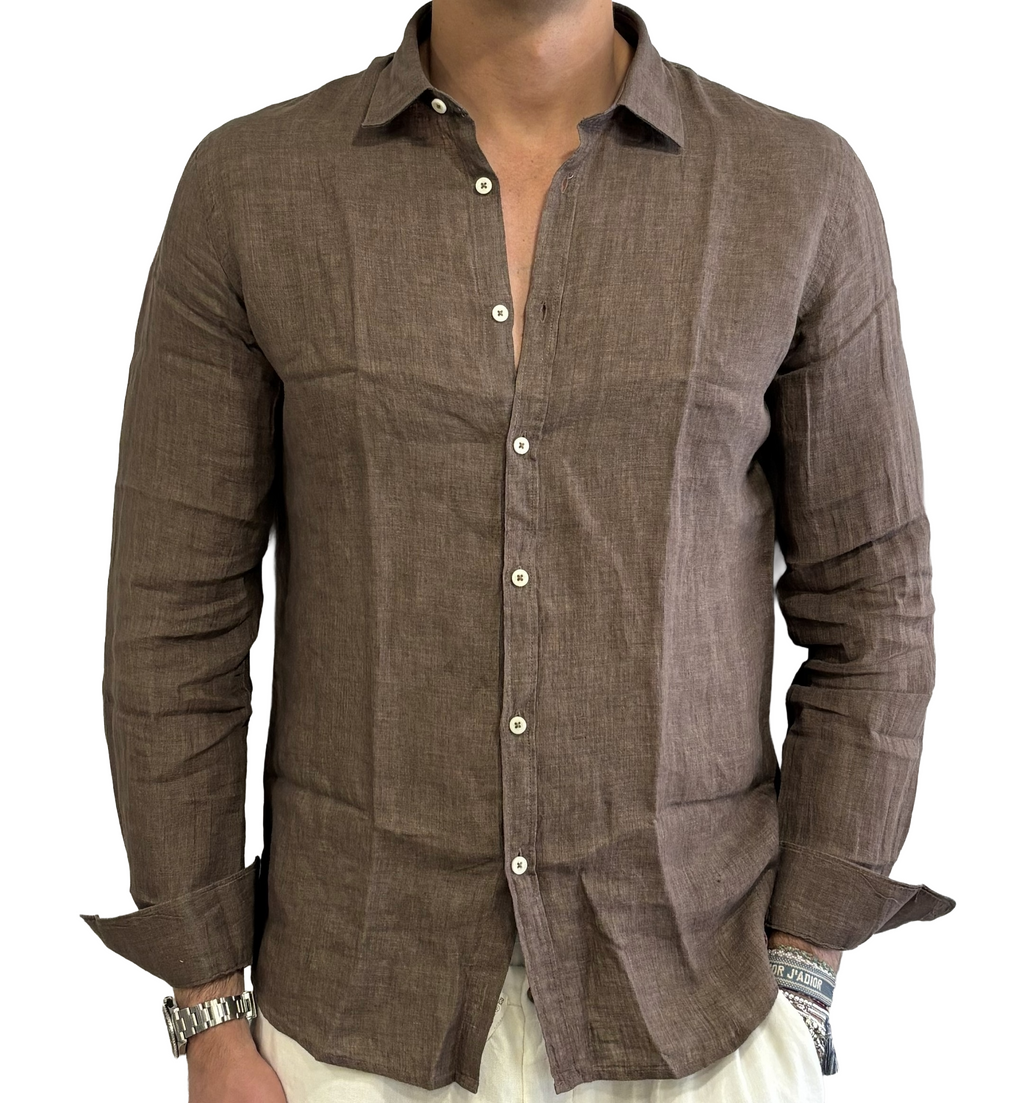 Camicia puro lino