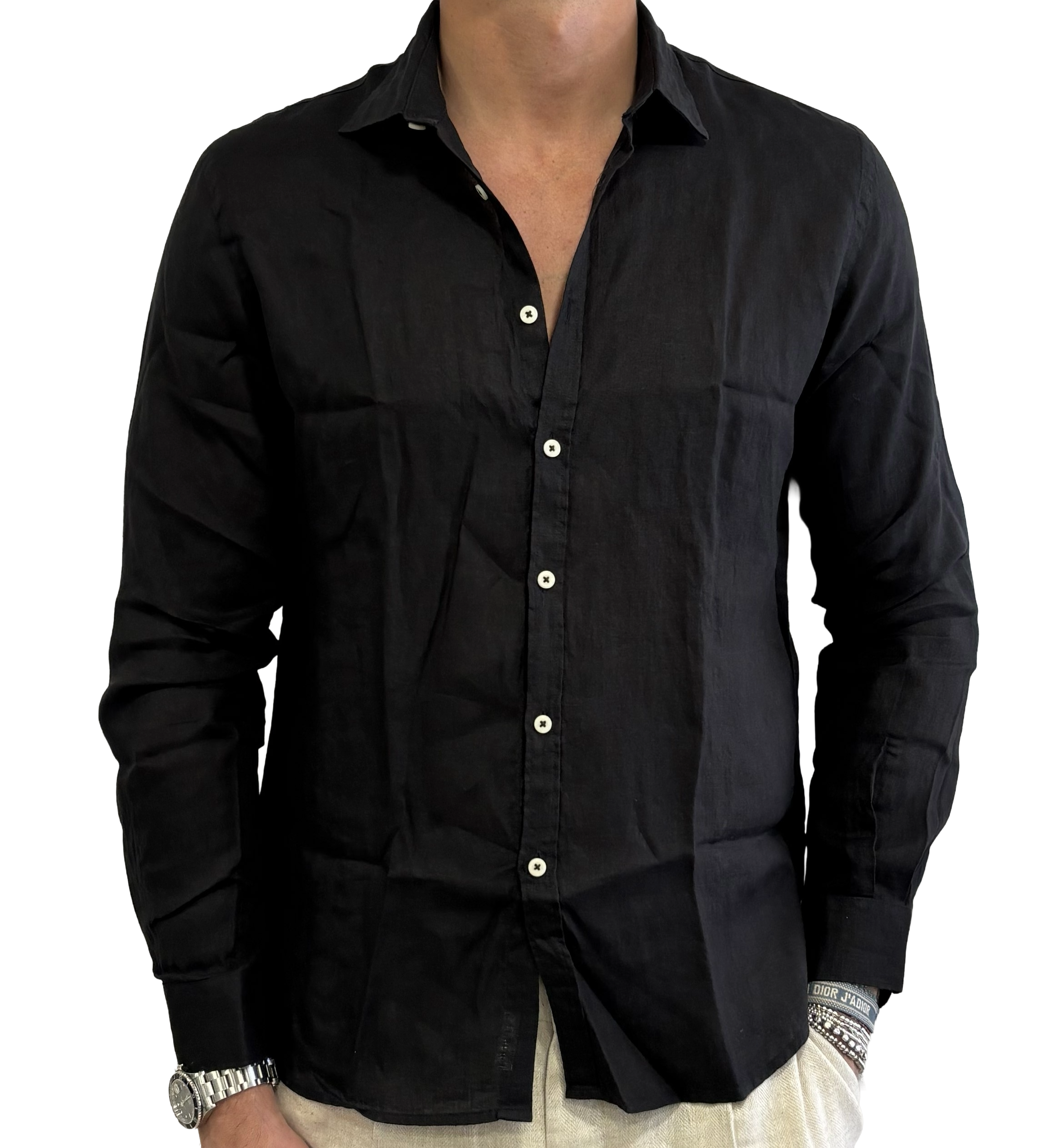 Pure linen shirt