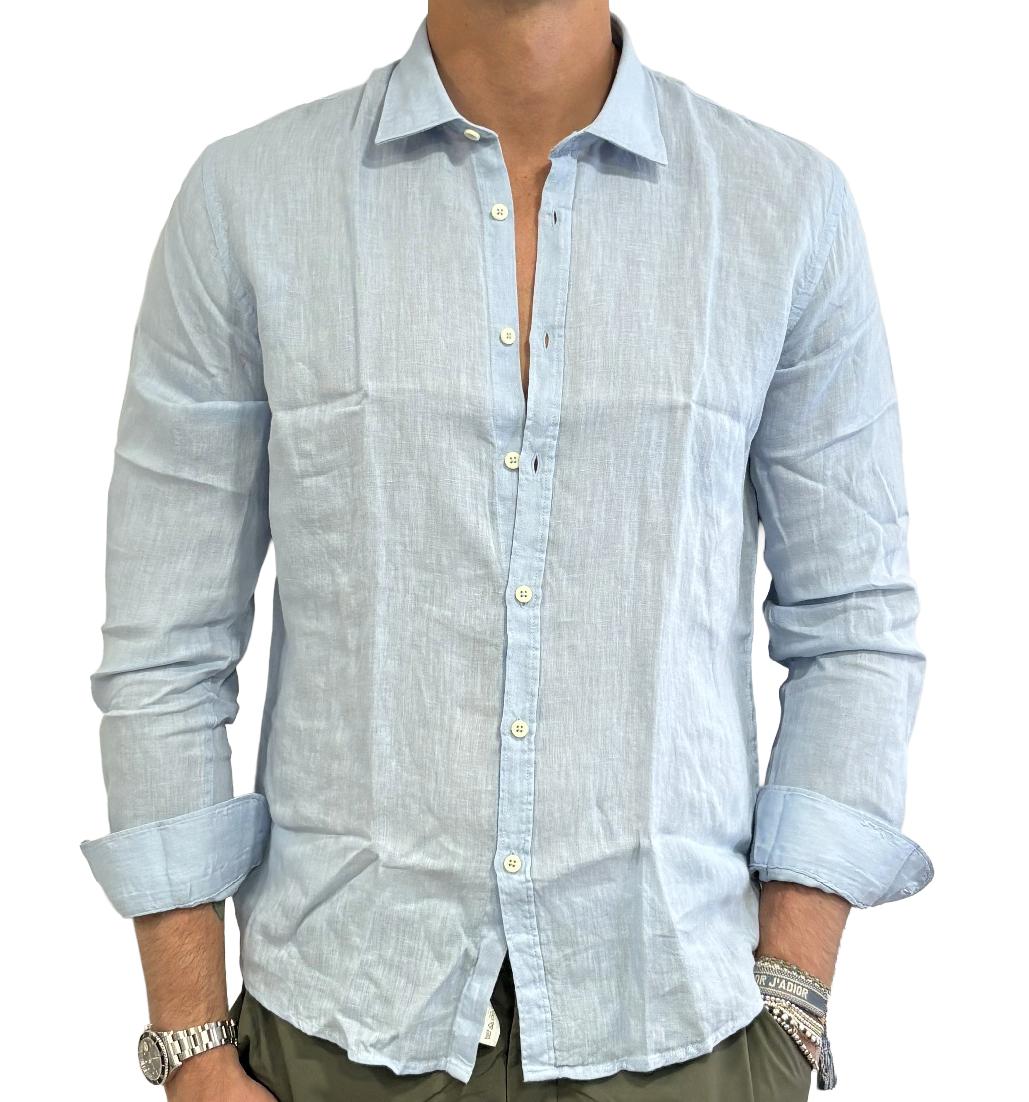 Pure linen shirt