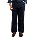 Yan Simmon oversized linen and cotton trousers