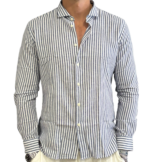 Linen and cotton shirt