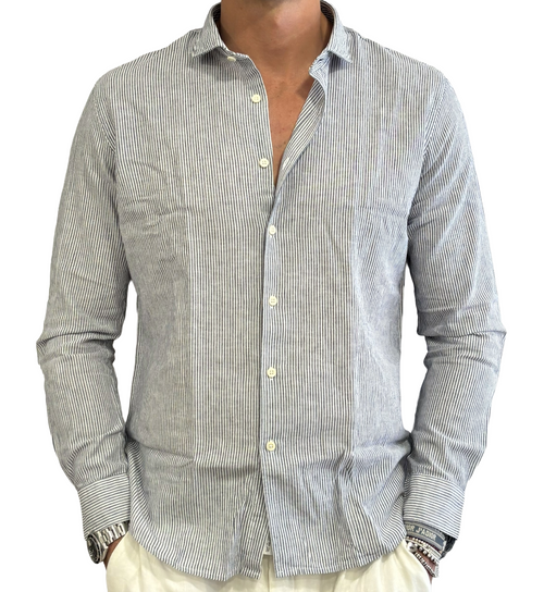 Linen and cotton shirt
