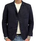 Pure linen shirt jacket