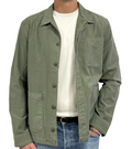 Pure cotton shirt jacket