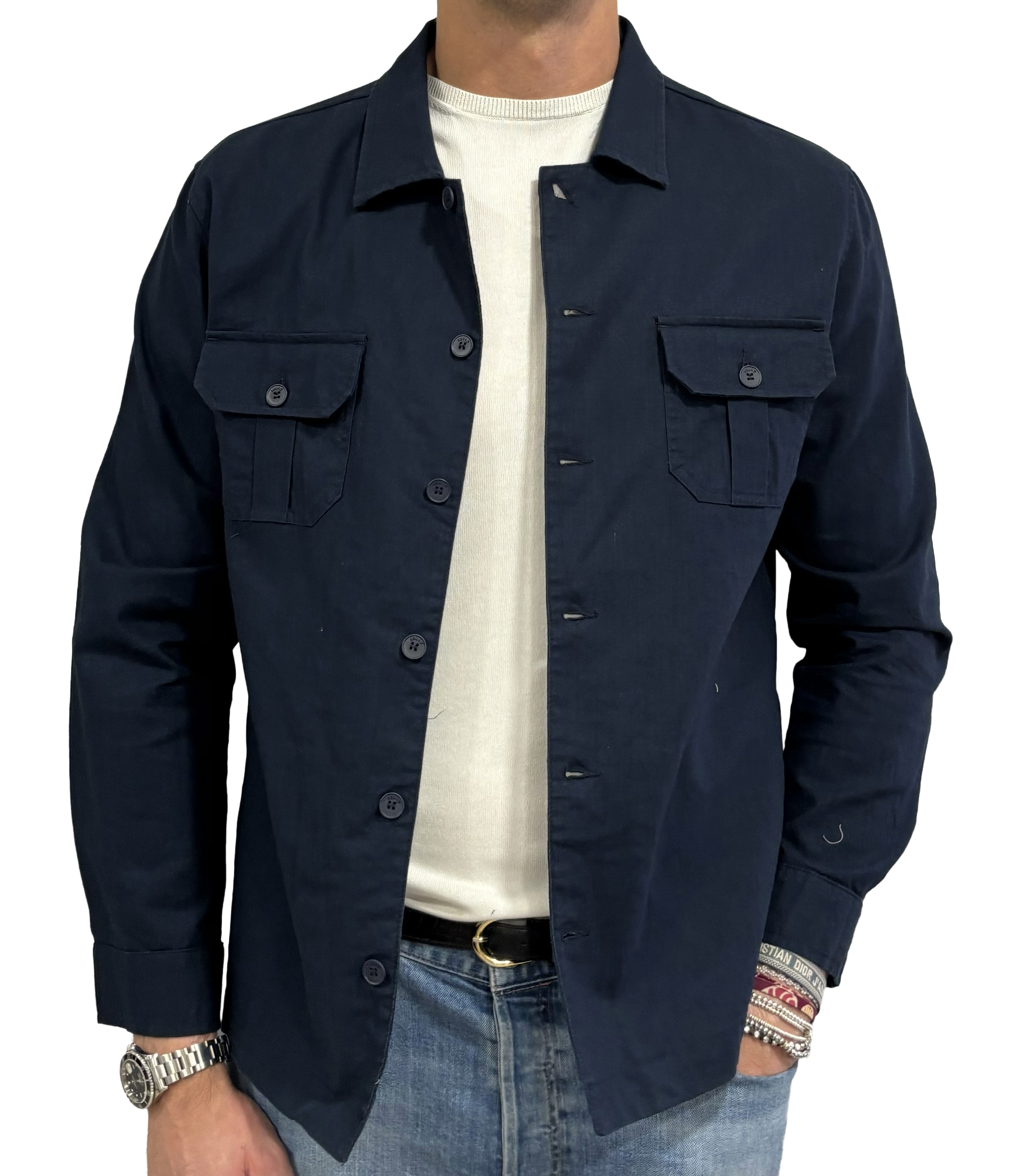 Pure Linen Shirt Jacket Squad