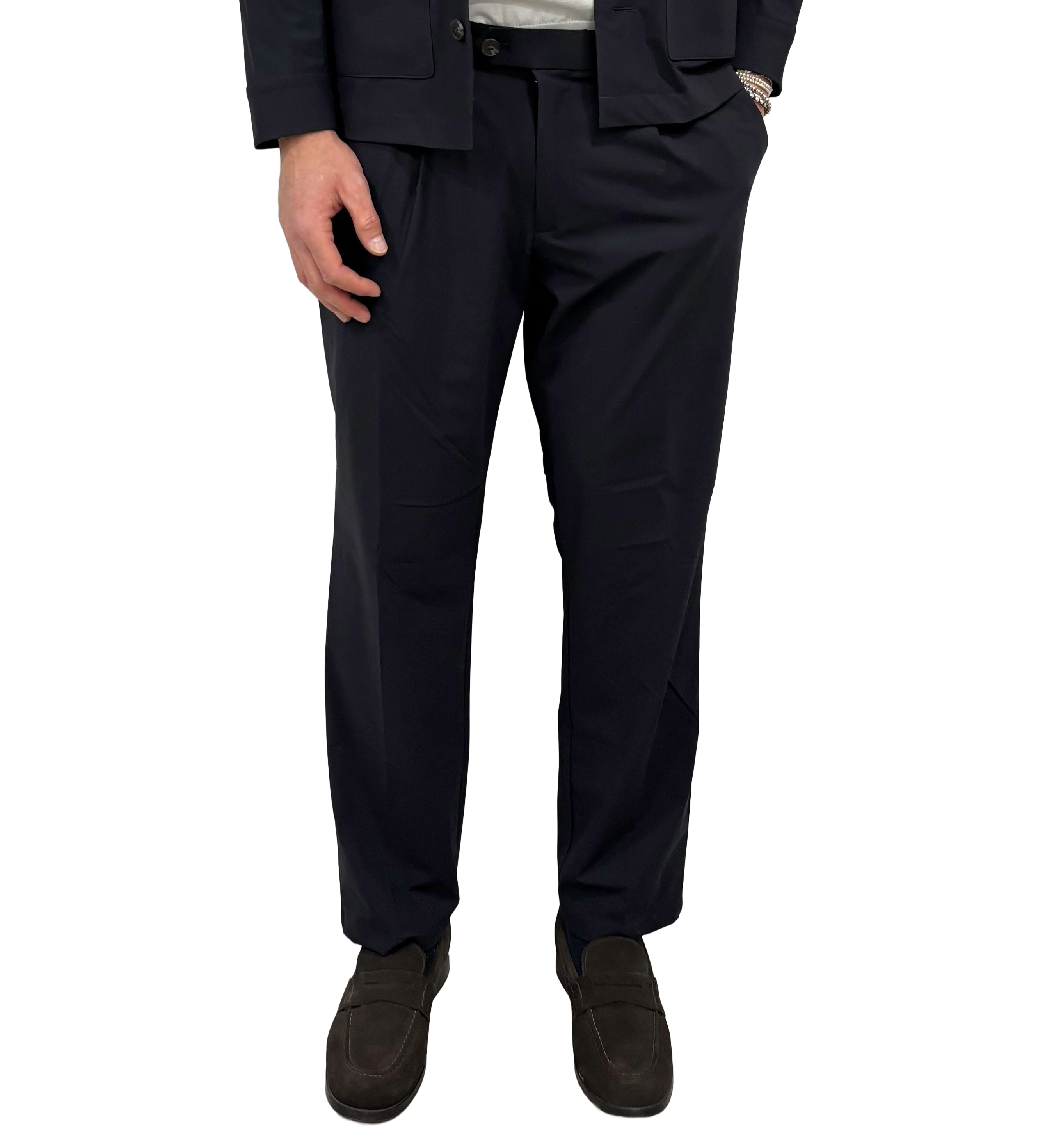 Alley Docks Technical Fabric No-Iron Trousers