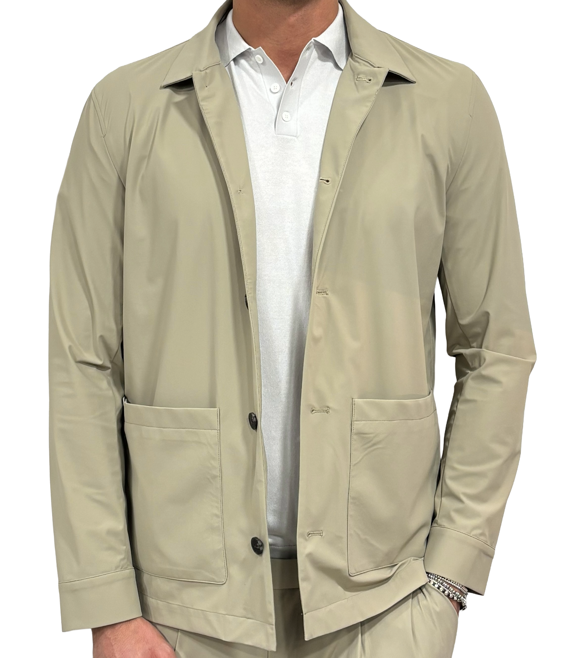 Alley Docks non-iron technical fabric jacket
