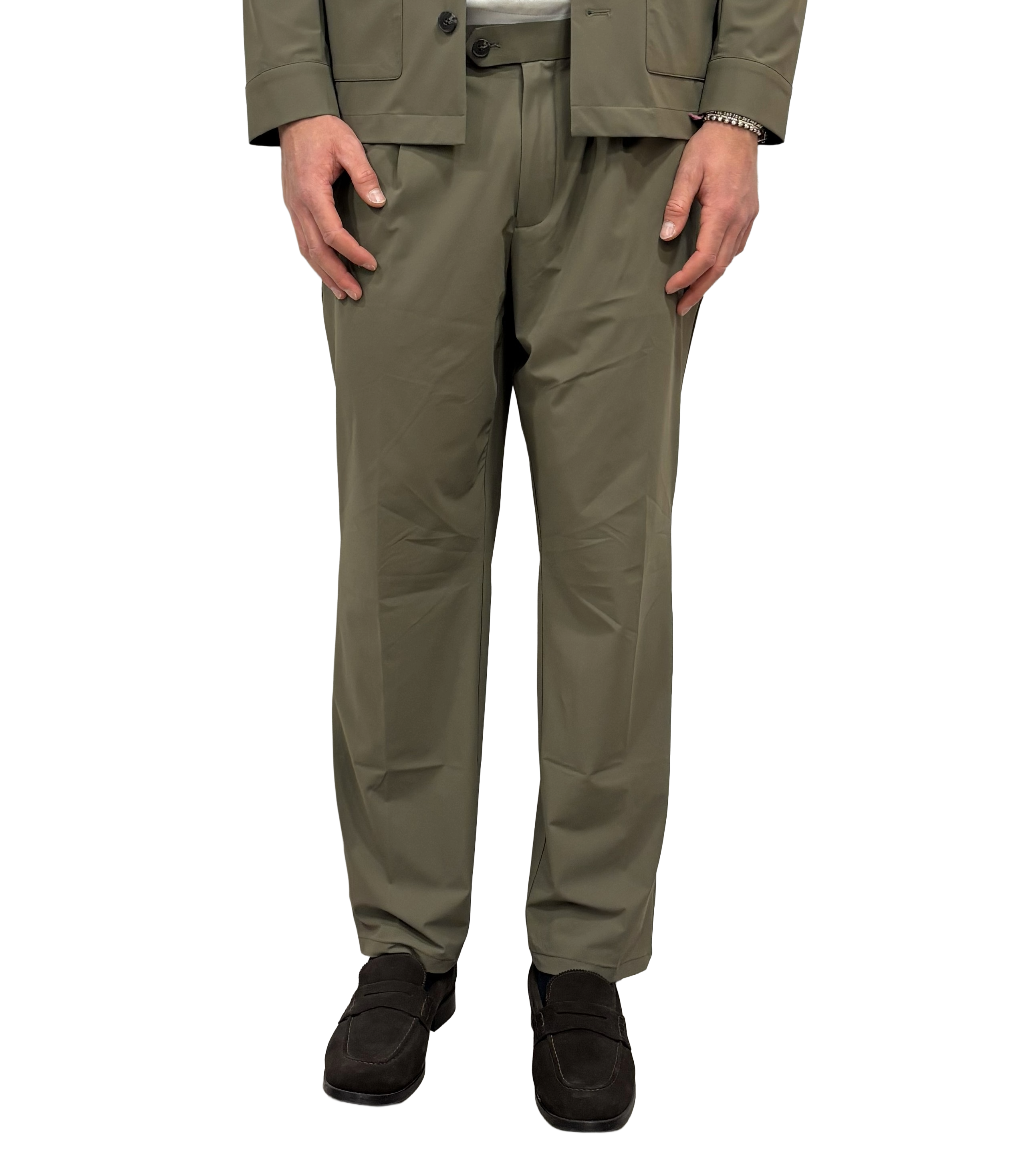 Alley Docks Technical Fabric No-Iron Trousers
