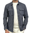 Denim shirt jacket