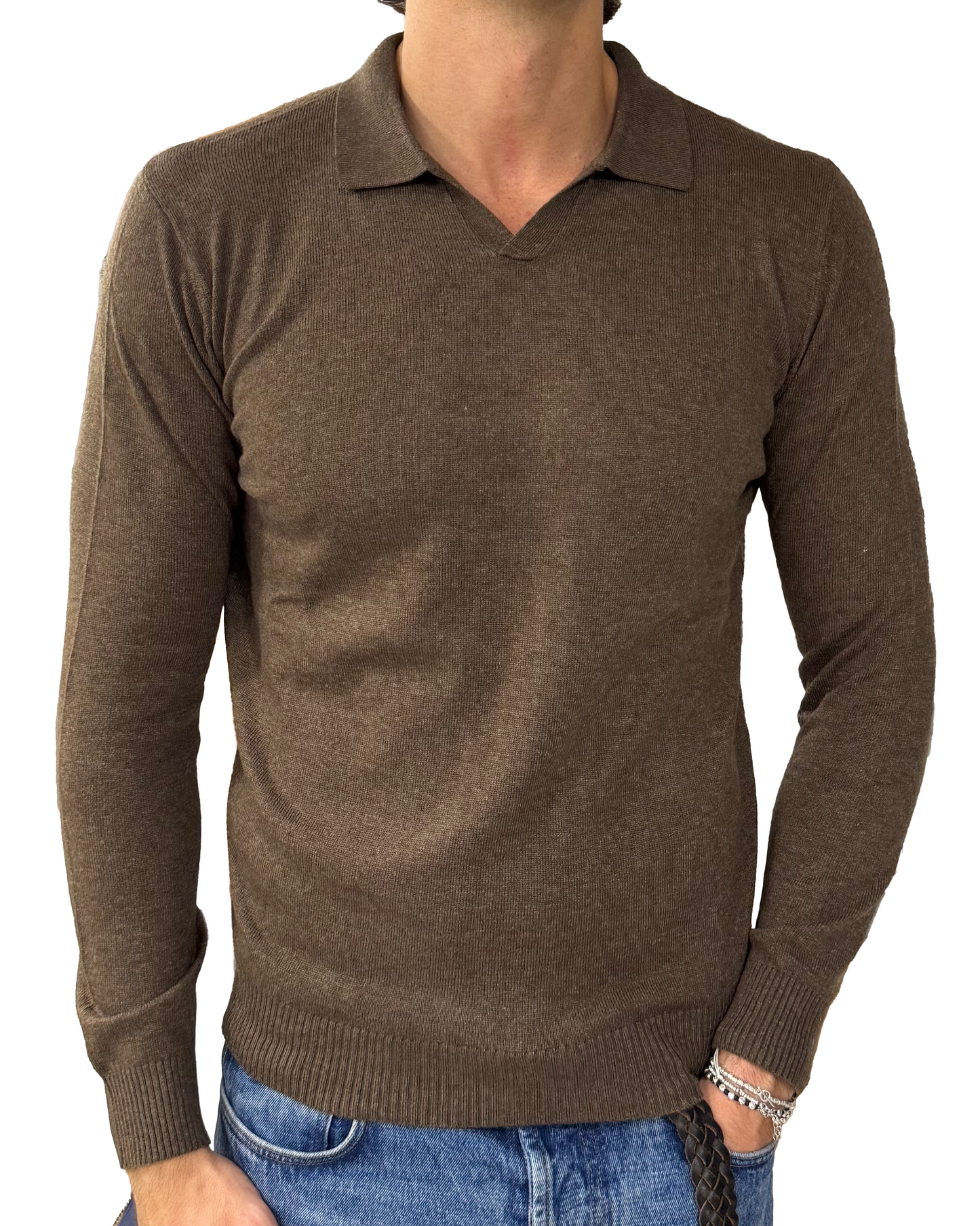 Polo derby lana cashmere