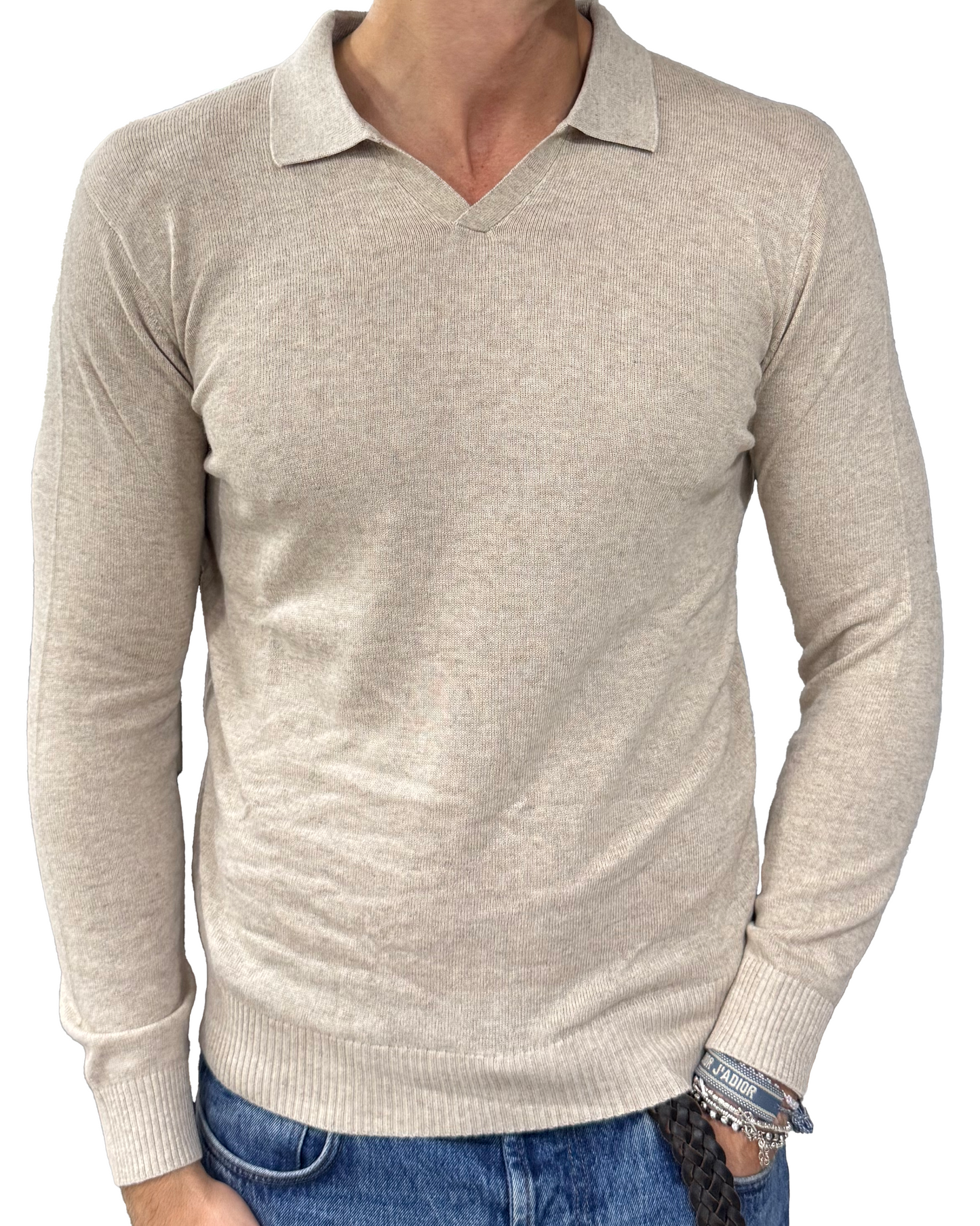 Polo derby lana cashmere