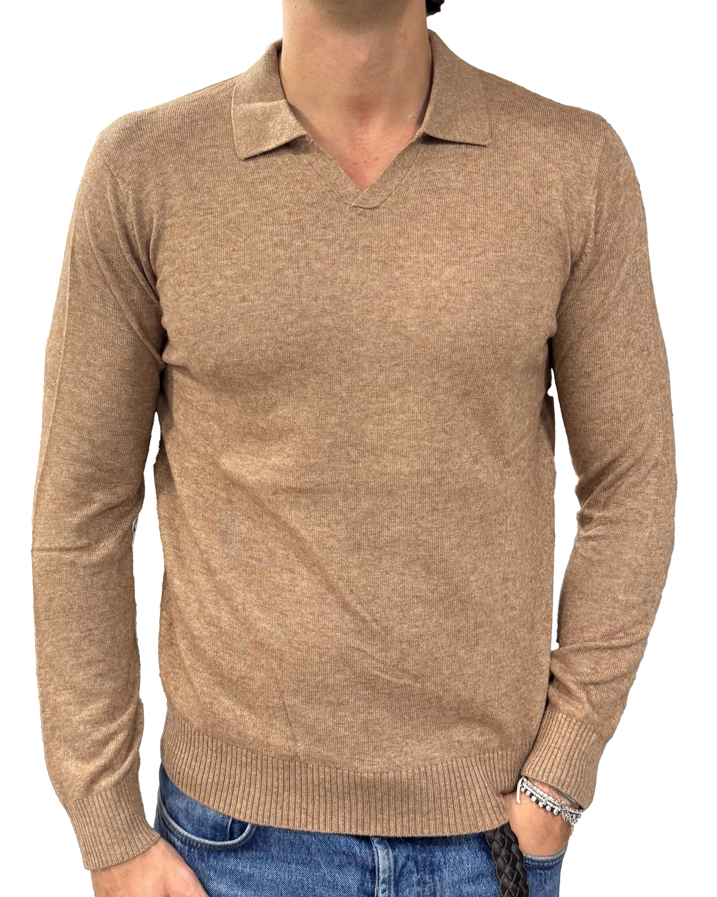 Polo derby lana cashmere