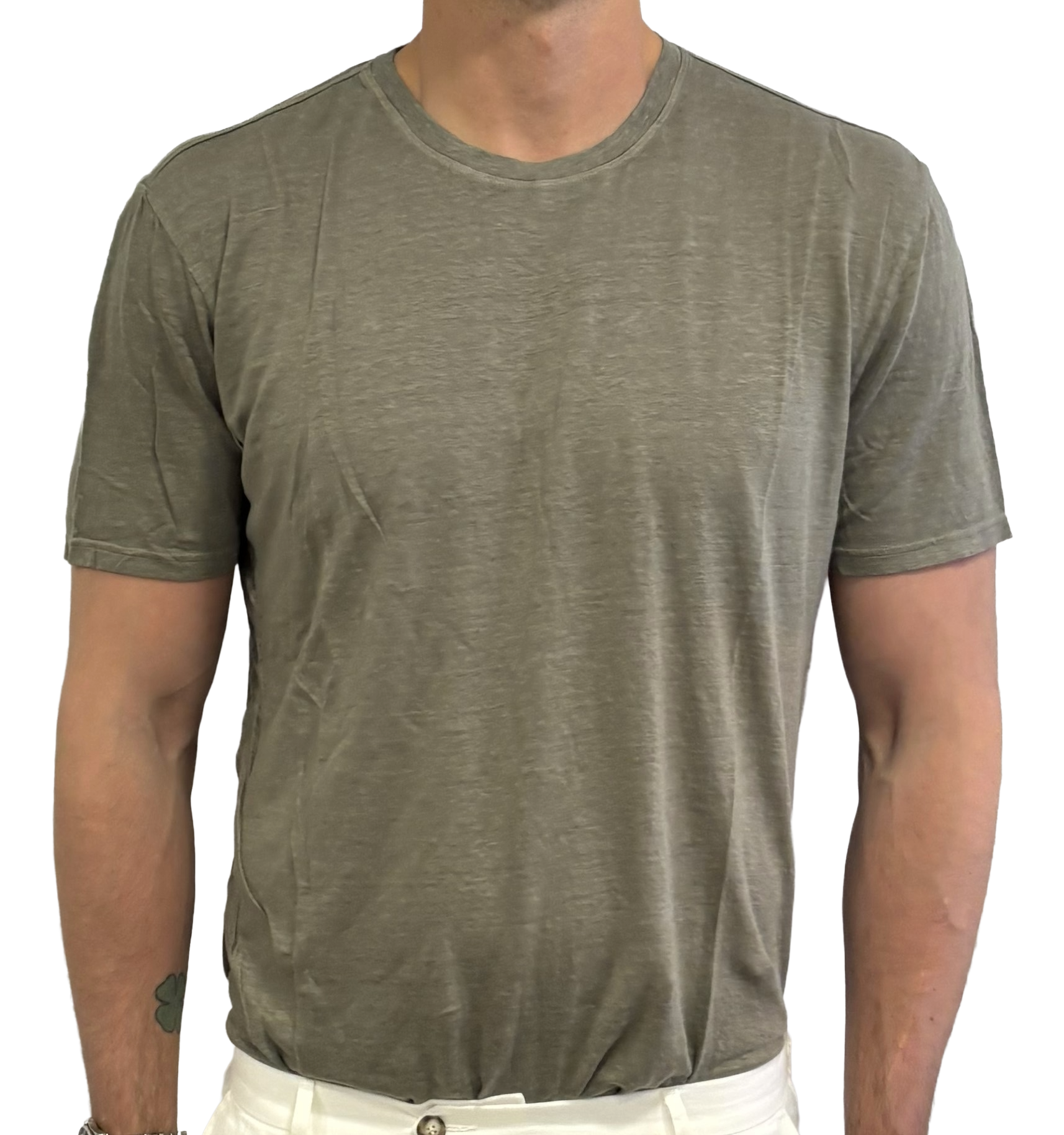 Pure linen t-shirt