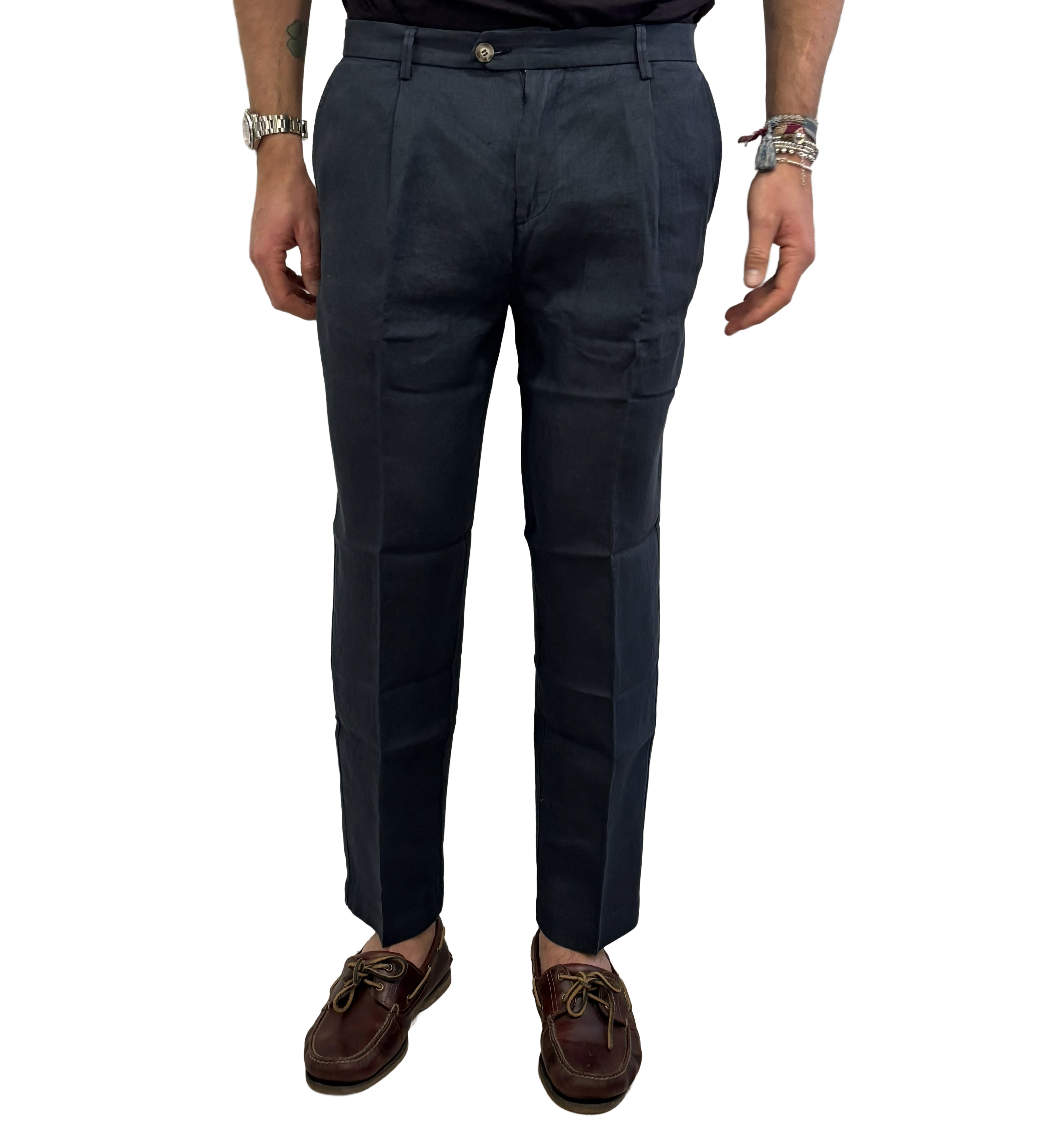 Peninsula Pure Linen Trousers