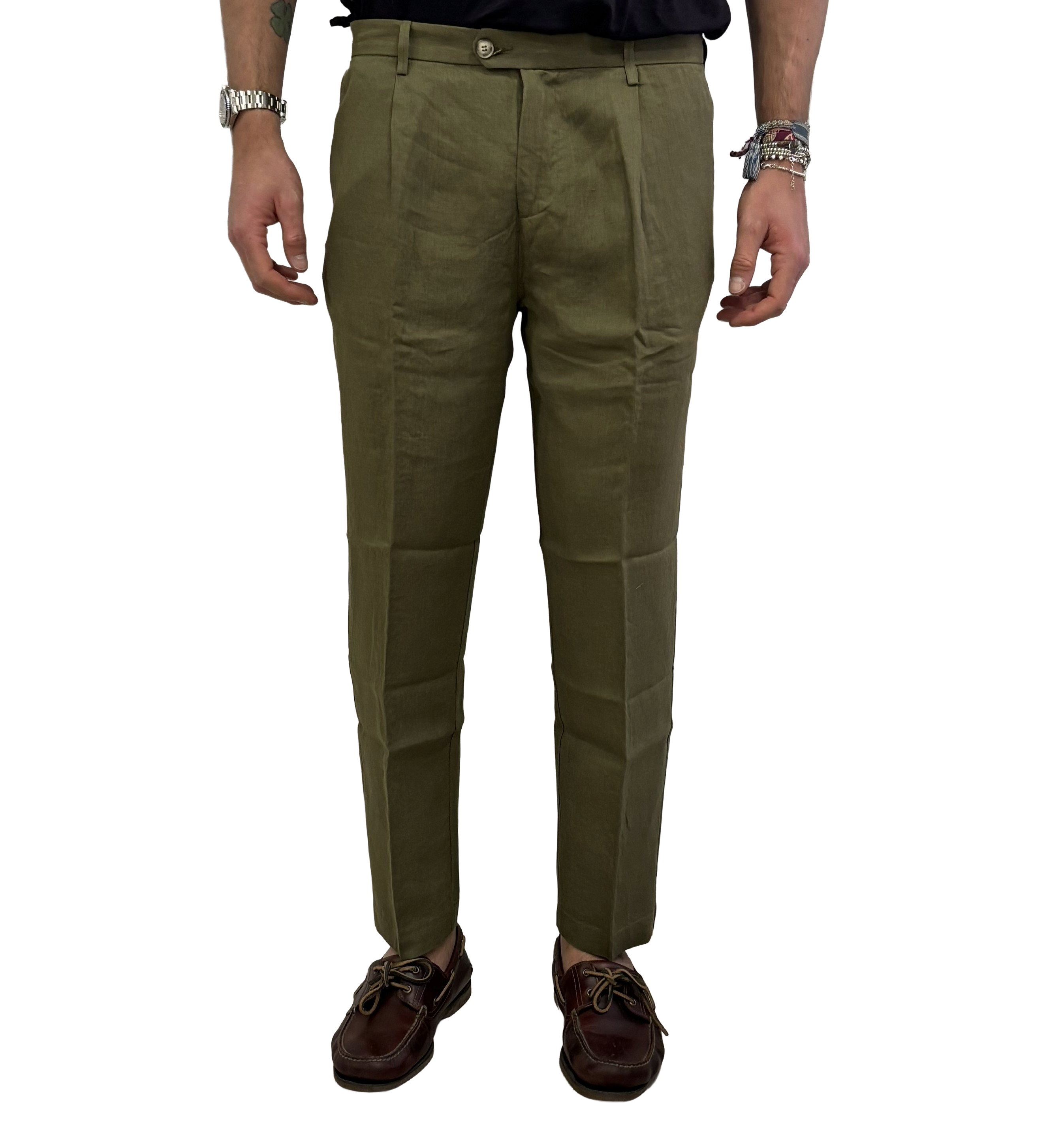 Peninsula Pure Linen Trousers