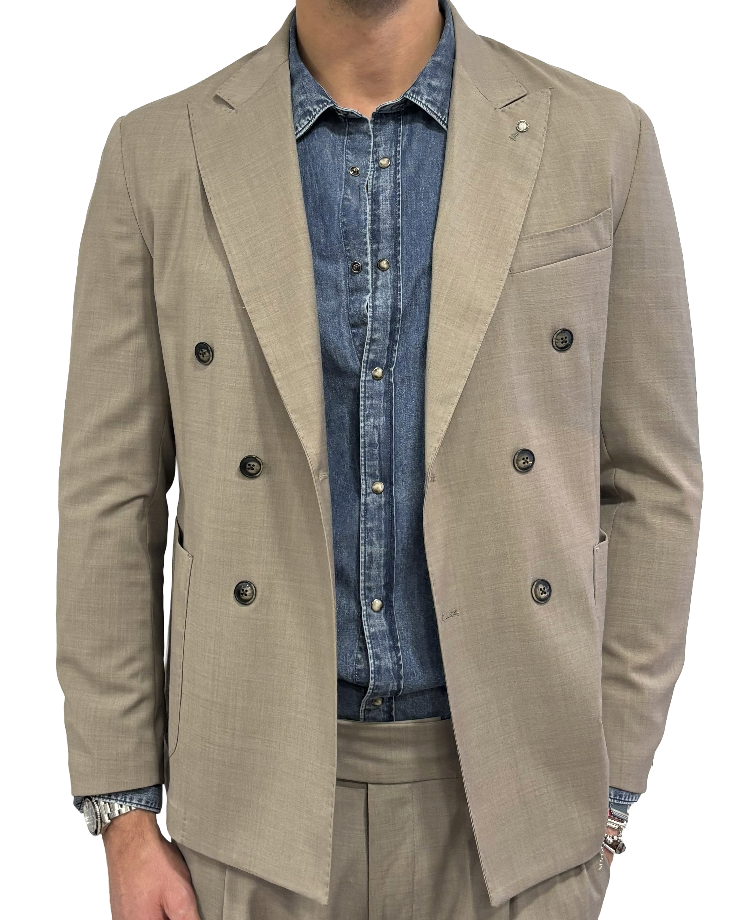 Paul Miranda double-breasted jacket