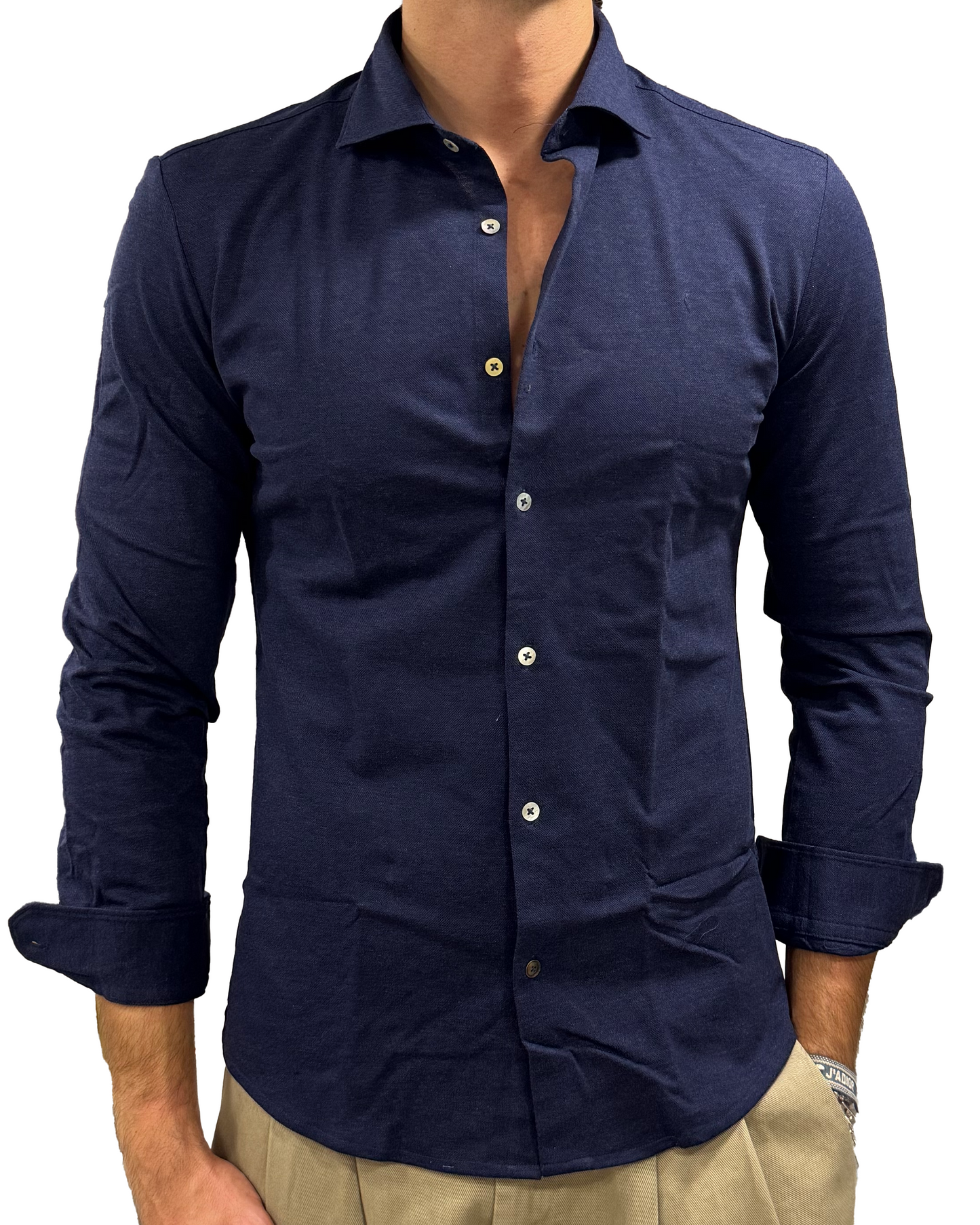 Polo camicia in piquet