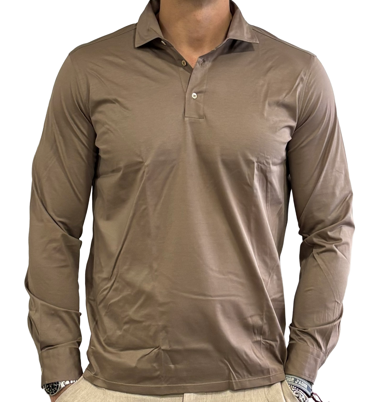 Polo camicia Alea in filo di scozia