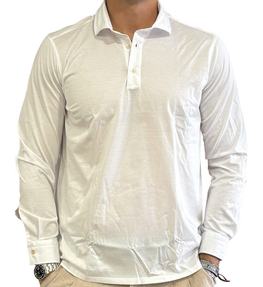 Polo camicia Alea in filo di scozia
