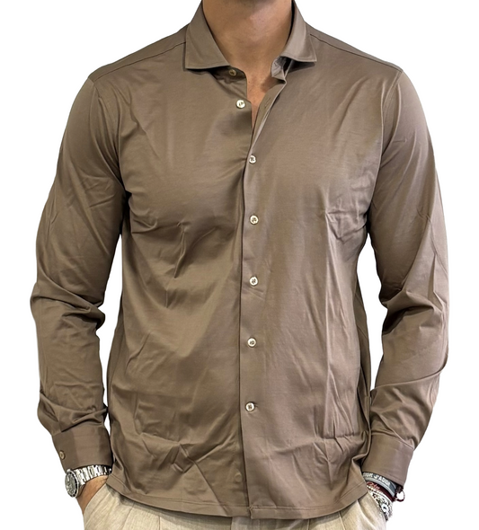Polo camicia Alea in filo di scozia
