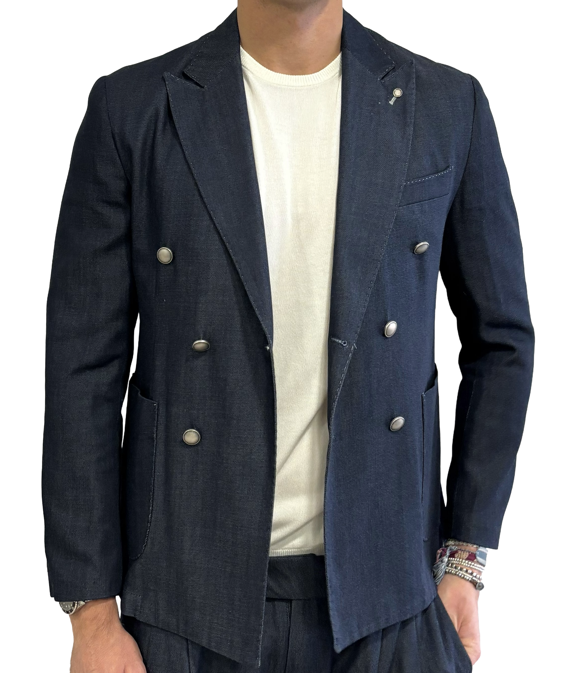 Paul Miranda double-breasted jacket