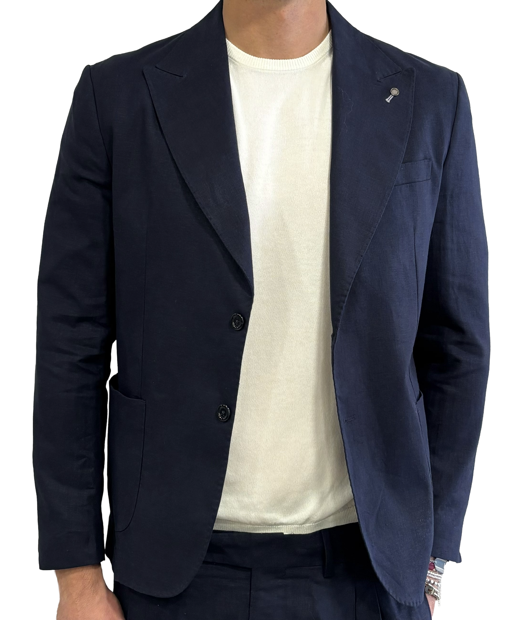 Paul Miranda linen and cotton jacket
